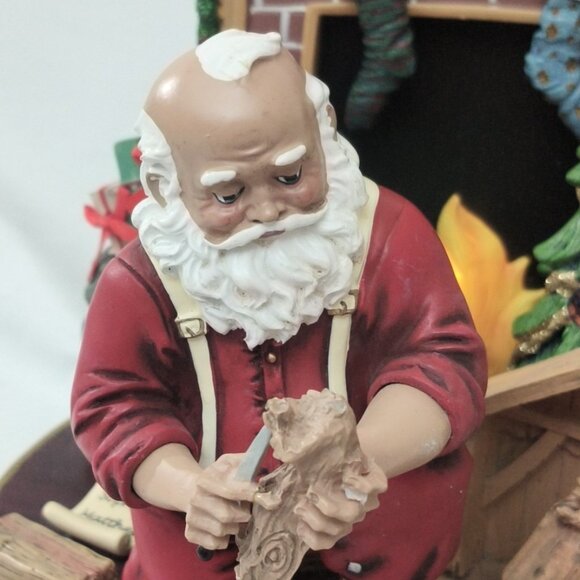 Bradford Ex Thomas Kinkade True Meaning of Christmas W/Lights Sound NO ADAPTER - Picture 8 of 16